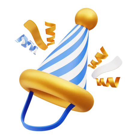 Free Sombrero de fiesta  3D Icon