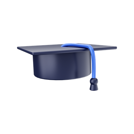Free Sombrero de graduacion  3D Illustration
