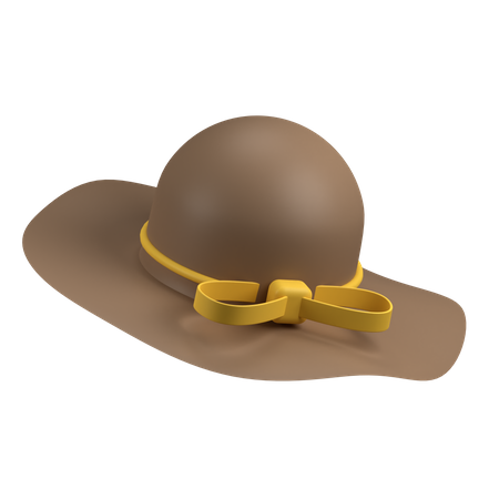 Free Sombrero de playa  3D Illustration
