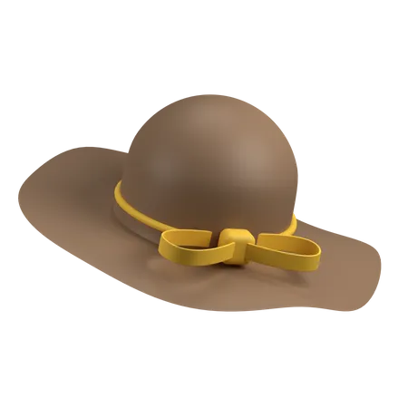 Free Sombrero de playa  3D Illustration