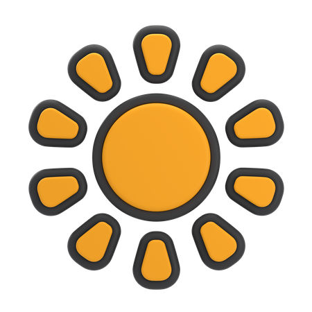 Free Sonne  3D Icon