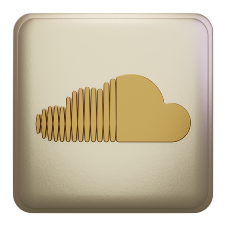 Free Soundcloud  3D Icon