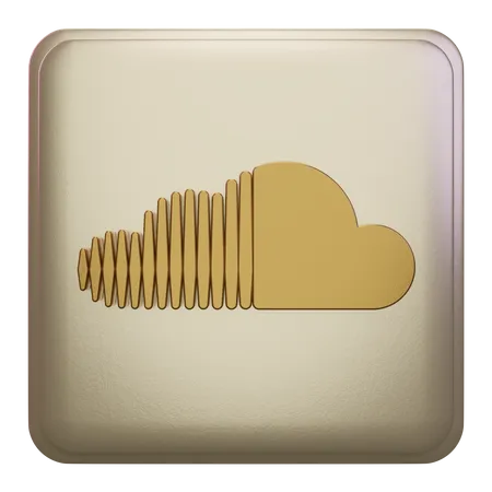 Free Soundcloud  3D Icon