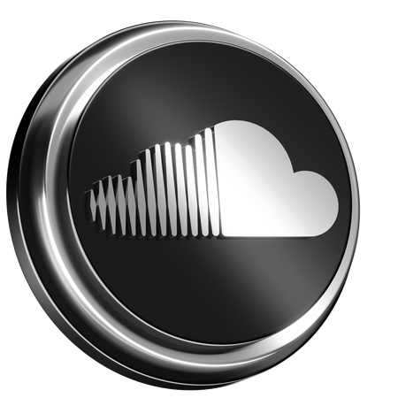 Free Soundcloud  3D Icon