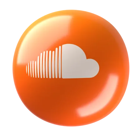 Free Soundcloud 3 D Logo 3D Icon