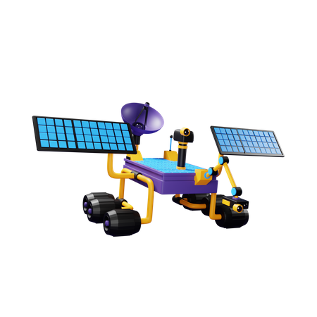 Free Space Rover  3D Icon