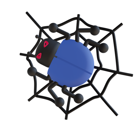 Free Spiderweb  3D Icon