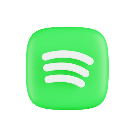 Free Spotificar  3D Icon