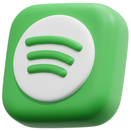 Free Spotificar  3D Icon