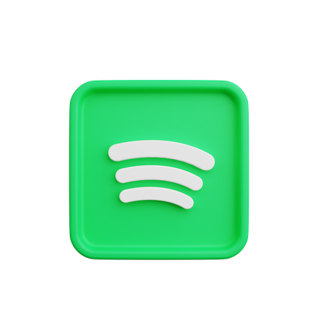 Free Spotificar  3D Icon