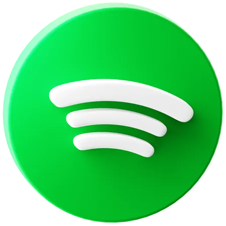 Free Spotificar  3D Icon