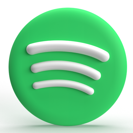 Free Spotify  3D Icon