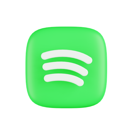 Free Spotify  3D Icon