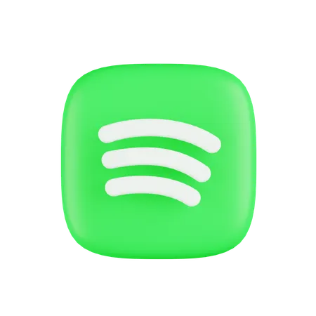 Free Spotify  3D Icon