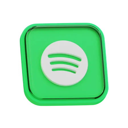 Free Spotify  3D Icon