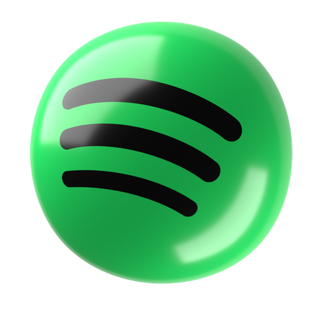 Free Spotify  3D Icon