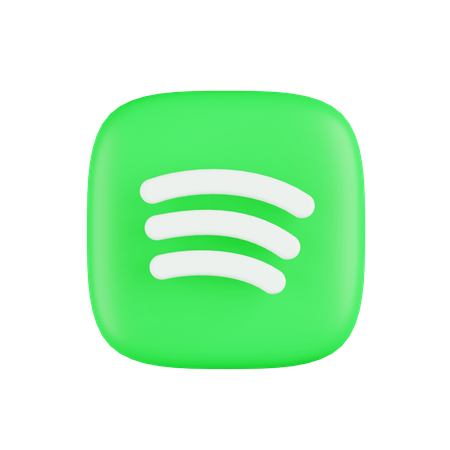 Free Spotify  3D Icon