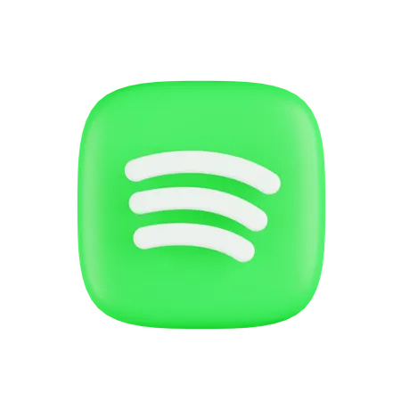 Free Spotify  3D Icon