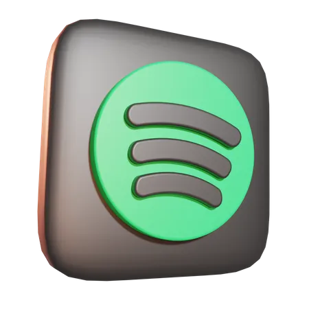 Free Spotify  3D Icon