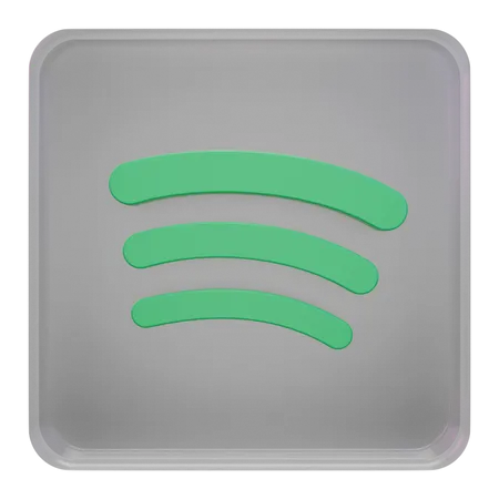 Free Spotify  3D Icon