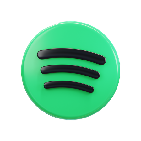 Free Spotify  3D Icon