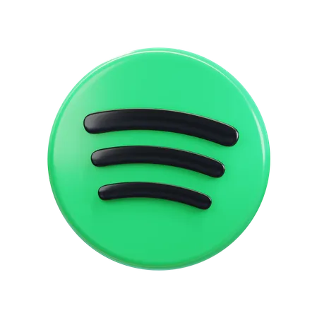 Free Spotify  3D Icon