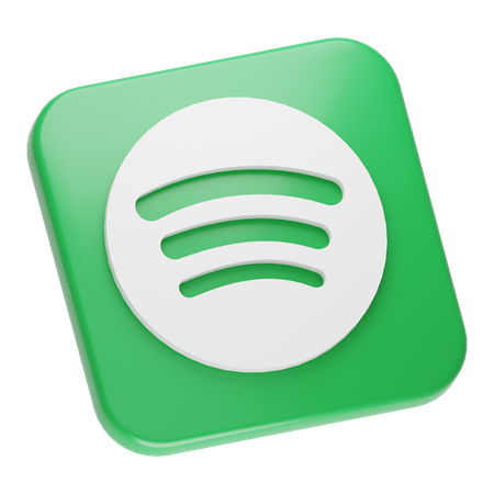 Free Spotify  3D Icon