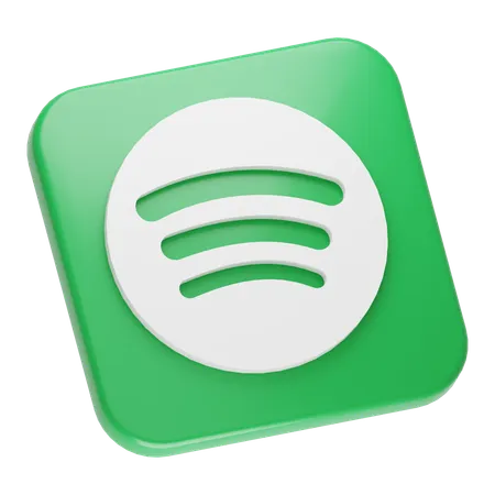 Free Spotify  3D Icon