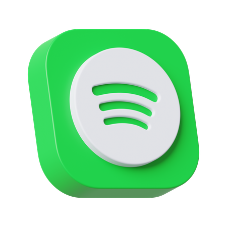 Free Spotify  3D Icon