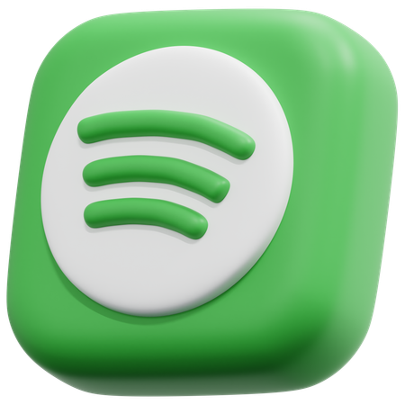 Free Spotify  3D Icon