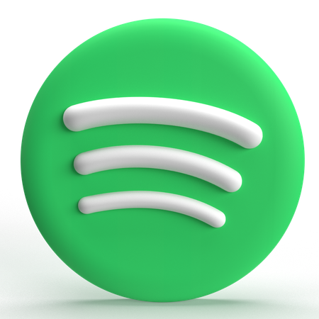 Free Spotify  3D Icon