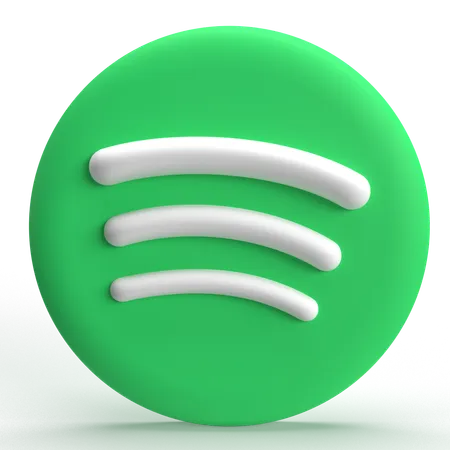 Free Spotify  3D Icon