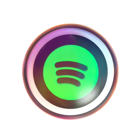 Free Spotify  3D Icon