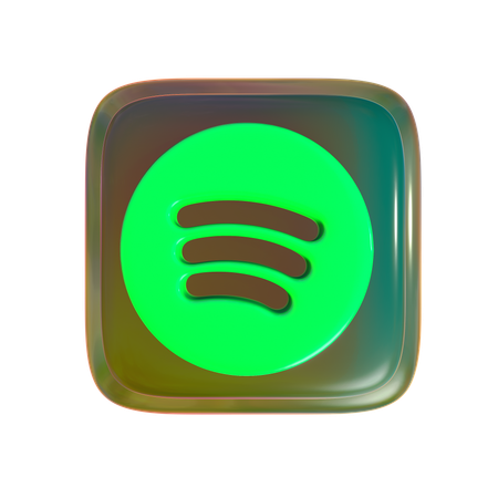 Free Spotify  3D Icon