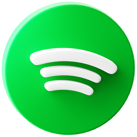 Free Spotify  3D Icon