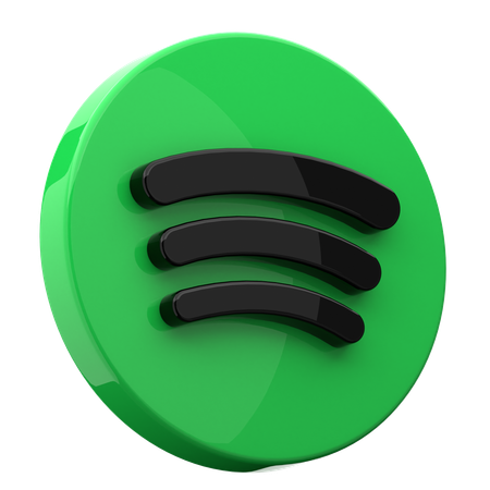 Free Spotify  3D Icon