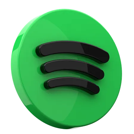 Free Spotify  3D Icon