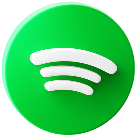 Free Spotify  3D Icon