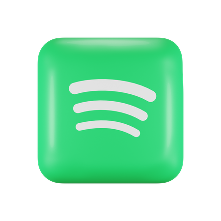 Free Spotify  3D Icon
