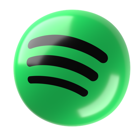Free Spotify  3D Icon