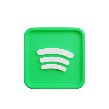Free Spotify  3D Icon
