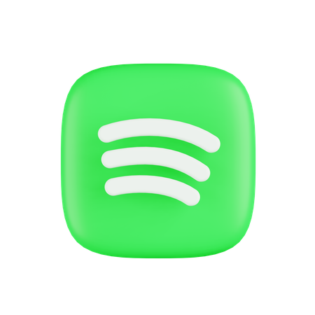 Free Spotify 3D Icon
