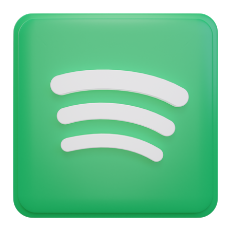 Free Spotify - Die App  3D Icon
