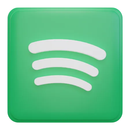Free Spotify - Die App  3D Icon