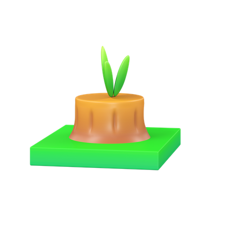 Free Sprout  3D Icon