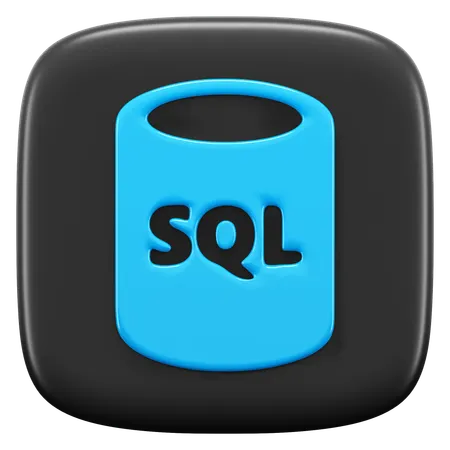 Free SQL  3D Icon