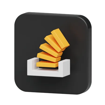 Free Stack Overflow Logo  3D Illustration