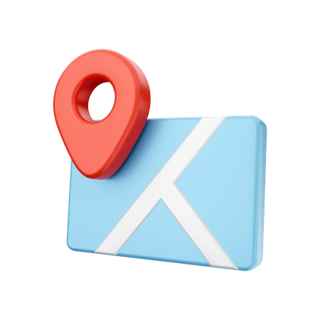 Free Standort  3D Icon