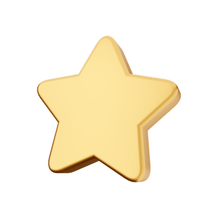 Free Star  3D Icon
