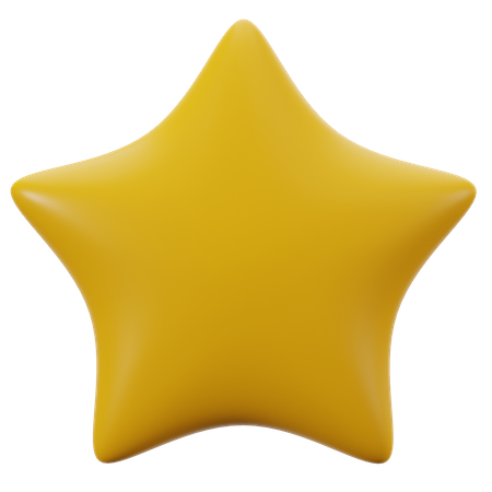 Free Star  3D Icon